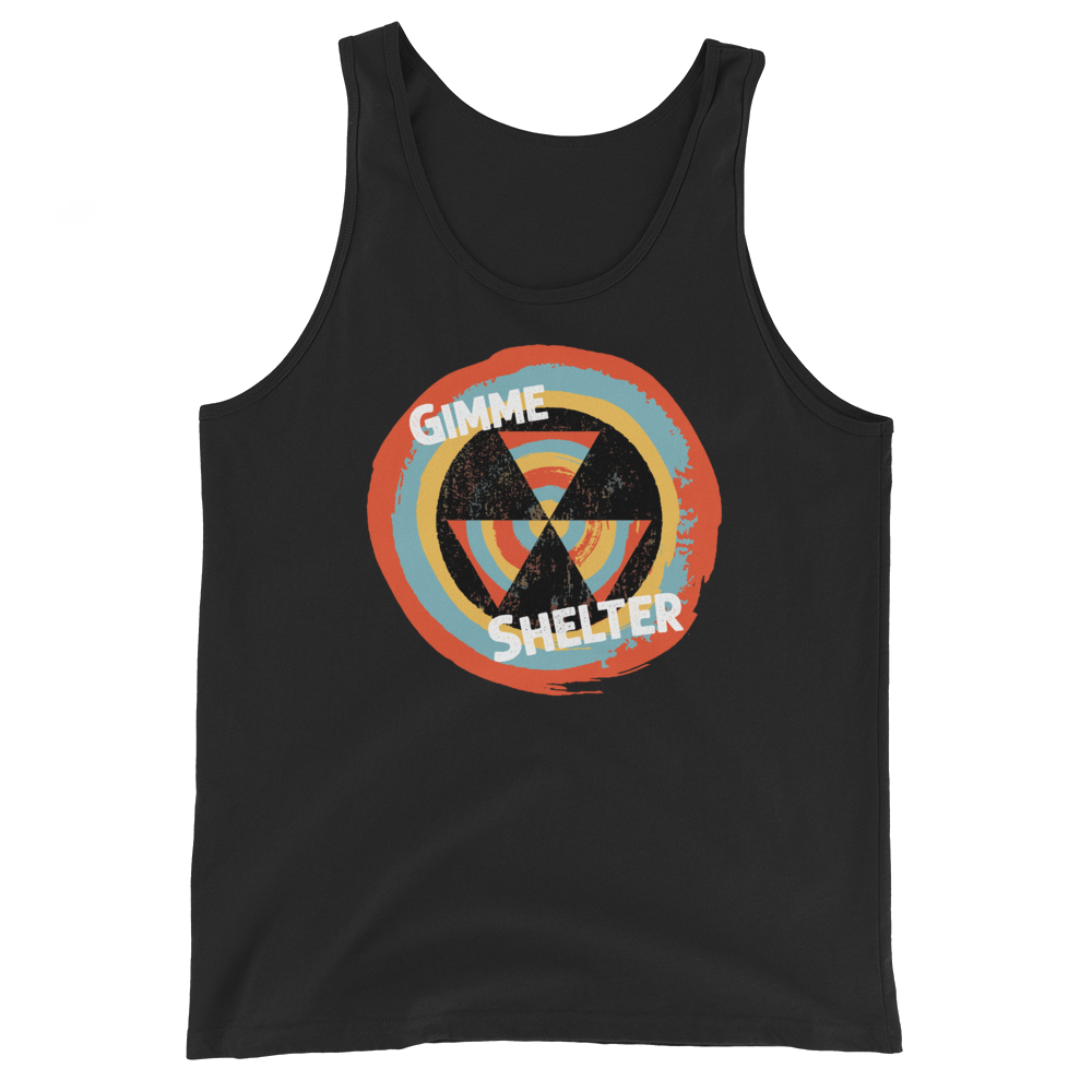 Gimme Shelter - Original - Unisex Tank Top - DoomsDayLTD