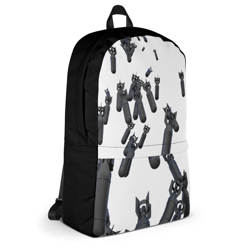 Bombs Falling - Original - Backpack - DoomsDayLTD