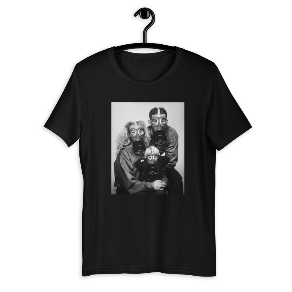 Family Portrait - Black and White - Unisex T-Shirt - DoomsDayLTD