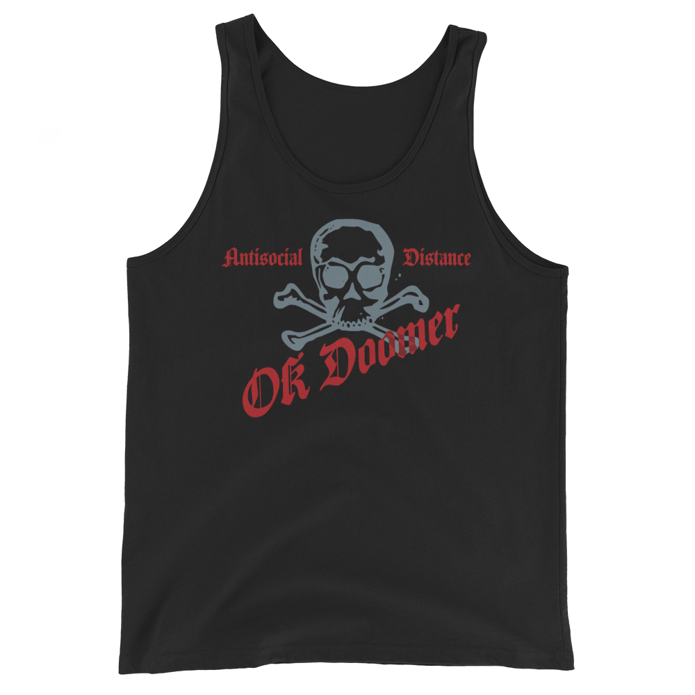 Antisocial OK Doomer - Original - Unisex Tank Top - DoomsDayLTD