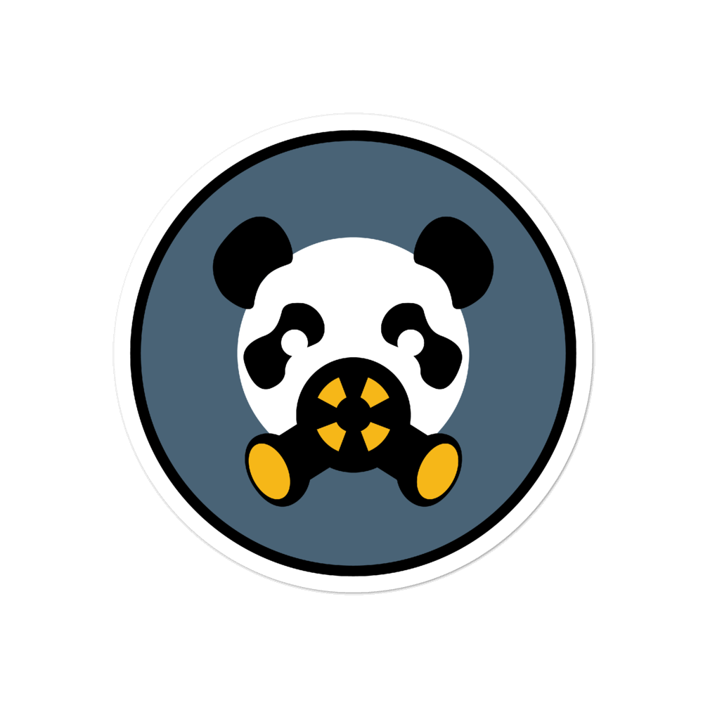 Panda-Demic - Original - Bubble-free stickers - DoomsDayLTD