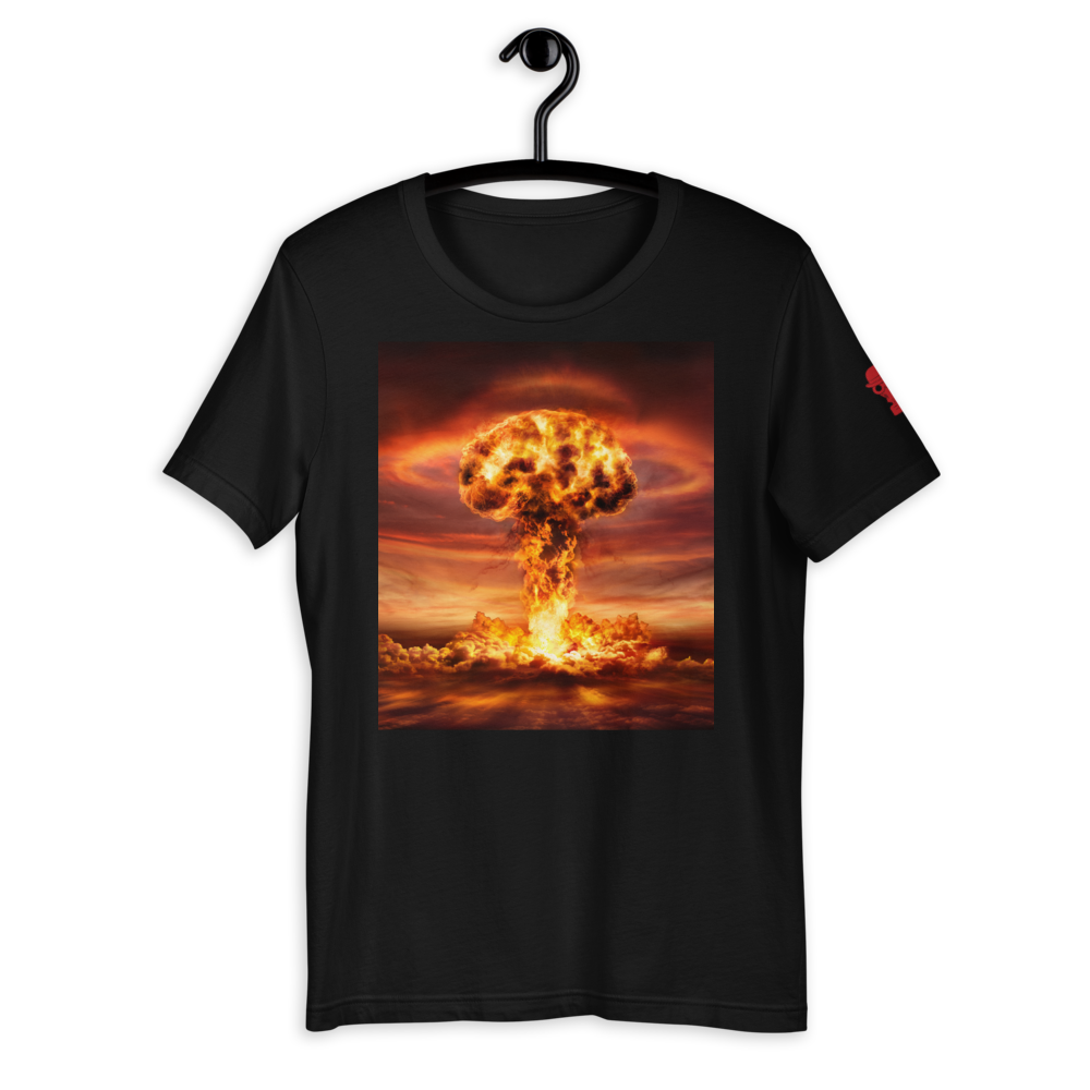 Night Nuke - Short-Sleeve Unisex T-Shirt - DoomsDayLTD